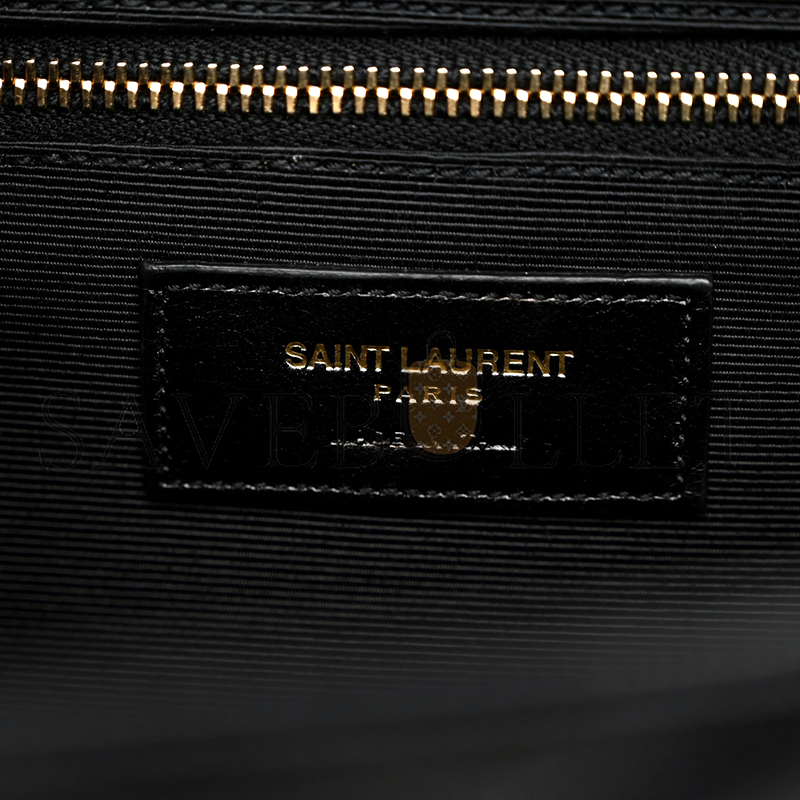 Y*L envelope matelasse large shoulder bag in black 1543620 (31*22*7.5cm)